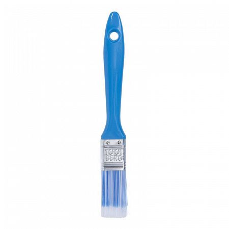 Кисть плоская "Лазурит-Стандарт"  25мм, иск. щетина, пласт. ручка TOOLBERG на сайте Стройсервис
