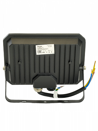 Прожектор светодиодный 50Вт IP65 6400К черн/матов рассеив 4750Лм Feron