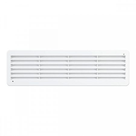 Решетка вытяжная пластиковая дверная 4513ДП белая ERA