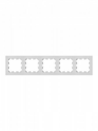 5-местная рамка Bylectrica серия АСТРУМ, белый ЮЛИГ.735212.575 СВЕТОПРИБОР на сайте Стройсервис

