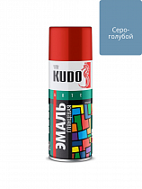 Эмаль алкидная универсальная серо-голубая 520мл KUDO на сайте Стройсервис
