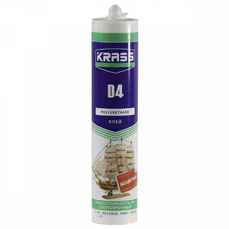 Клей KRASS Полиуретановый D4 300мл