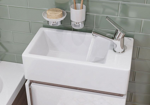 Смеситель для умывальника SANTEK Венга хром на сайте Стройсервис
