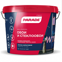 0005853 Краска акрил. PARADE W110 Обои & Стеклообои база А 5л Россия на сайте Стройсервис
