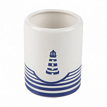 Стакан для ванной комнаты Морское путешествие, керамика TU-TT на сайте Стройсервис
