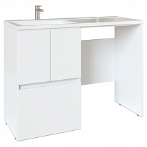 Тумба под умывальник "Космос 120" лев/прав Норма Н1 Айсберг на сайте Стройсервис
