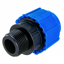 Муфта вода ПНД комбин. Дн25 х 1/2" НР на сайте Стройсервис
