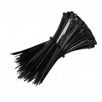 Хомут нейлоновый 2,5* 150 черный 100шт  на сайте Стройсервис
