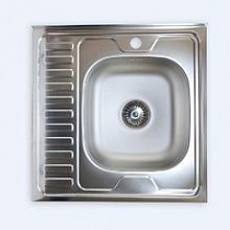 Мойка кухонная 60*60 чаша справа (б\с) Vladiks V-403 на сайте Стройсервис
