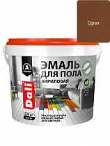 Эмаль для пола акриловая Орех 0,9л DALI на сайте Стройсервис
