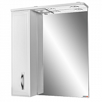 Шкаф-зеркало Блик 55 Идеал Эл. левый Домино DI44145HZ на сайте Стройсервис
