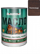 Акватекс масло для террас, лестниц, полов 0,75л палисандр на сайте Стройсервис
