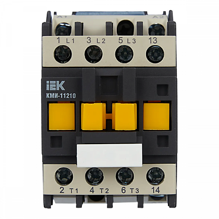 Контактор КМИ-11210 12А 400В/АС3 1НО IEK KKM11-012-400-10