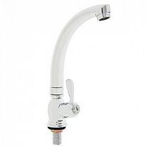 4787А Смеситель для кухни.Силумин.Хром. Accoona на сайте Стройсервис
