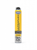 Пена монтажная пистолетная KRASS KRASS ULTRAFLEX 70 SUPREME (t -10°C +30°C) 890мл на сайте Стройсервис
