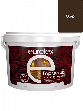 Герметик шовный для дерева 3 кг (орех) на сайте Стройсервис
