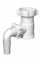 Отвод для стиральной машины 1 1/2х1 1/2 ВР/НР Ани М110 на сайте Стройсервис
