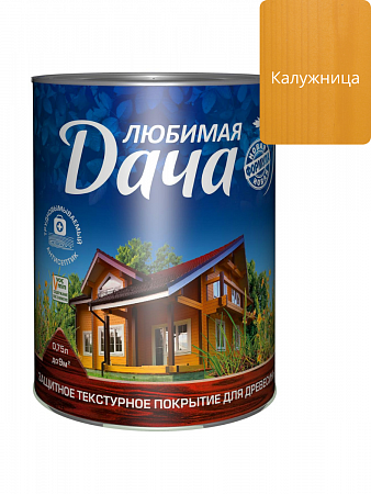 "Любимая дача" - тектурное покрытие 0,75 л (калужница) на сайте Стройсервис
