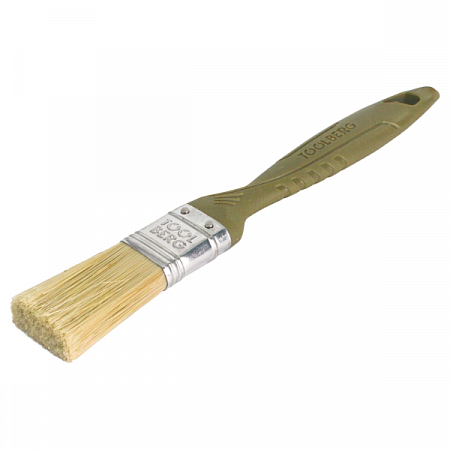 Кисть плоская "Микс-стандарт" смеш.щетина, пласт.рукоятка 25мм на сайте Стройсервис
