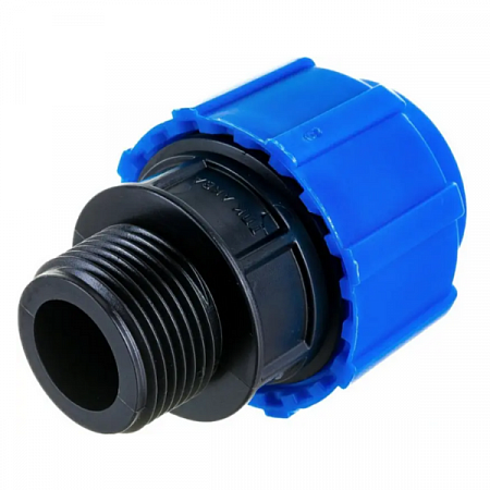 Муфта вода ПНД комбин. Дн25 х1" НР на сайте Стройсервис
