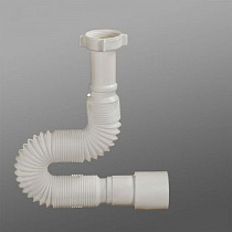 Гофротруба к сифону 1 1/4*40/50 L=1200-1550 с гайкой  K216 на сайте Стройсервис
