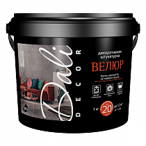 Декоративная штукатурка DALI-DECOR Велюр 1кг на сайте Стройсервис
