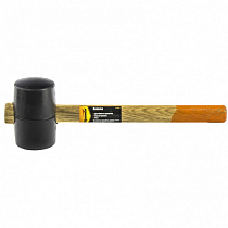 Киянка 450гр.,черная резина деревян. ручка, SPARTA на сайте Стройсервис
