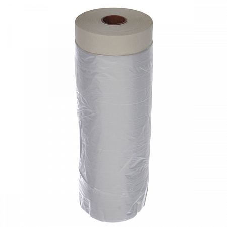 Пленка защитная с клейкой лентой 1100мм х 33м, 6мкм 2008101 TOOLBERG на сайте Стройсервис
