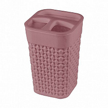 Держатель для зубных щеток (подставка) Oslo Черничный морс  Plast Team РТ1344ЧМ на сайте Стройсервис
