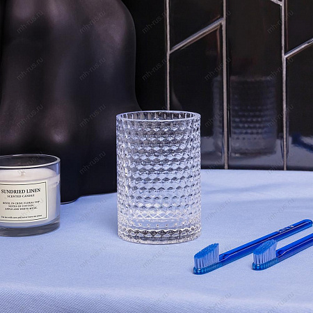 Стакан д/зубных щеток Crystal, стекло, 75390 Master House на сайте Стройсервис
