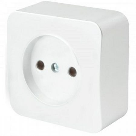 STEKKER СОФИЯ роз. ОУ 1 мест. 10А IP20 белый MST10-11-01 49301 80 на сайте Стройсервис
