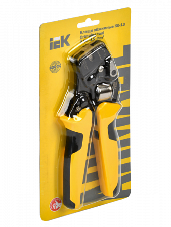 Клещи обжимные торцевые КО-13 0,25-16мм2 (квадрат) ARMA2L 3 A2L3-KL20-C025-016-13 IEK (1)