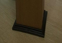 ДПК Основание полимерное для столба 120*120мм. на сайте Стройсервис
