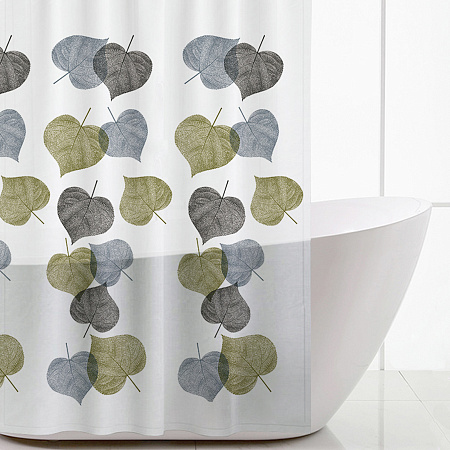 Занавеска для ВК 180*180см Leaf 81( Peva) Sanitaryware на сайте Стройсервис
