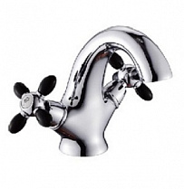 Смеситель для раковины Силумин АК1371-7 цвет Черный AquaKratos НЕ ЗАКАЗЫВАТЬ на сайте Стройсервис
