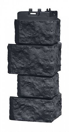 Угол фасадный  Grand Line Classic Дикий камень графит  на сайте Стройсервис
