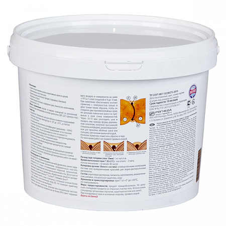 Герметик акриловый для дерева белый 3кг EUROTEX (1)