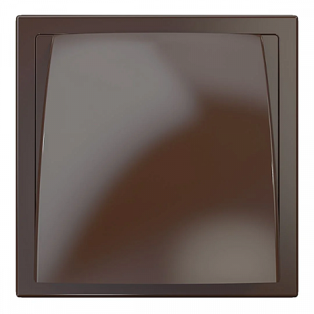 Решетка с обратным клапаном 1515К10ФВ D100 пластик коричневый ERA (1)