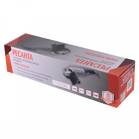 Углошлифовальная машина Ресанта УШМ-230/2300 75/12/9 Ресанта
