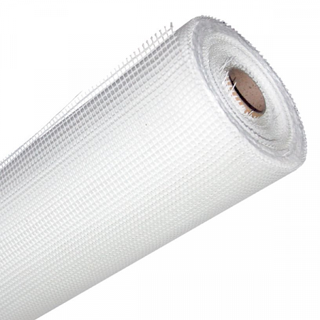 Сетка штукатурная интерьерная 5*5мм 1м*50м 65г/м²  SD-GLASS стекловолокно белая  на сайте Стройсервис
