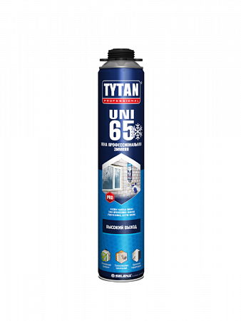 Пена монтажная профессиональная зимняя Tytan Professional UNI 65 750мл на сайте Стройсервис
