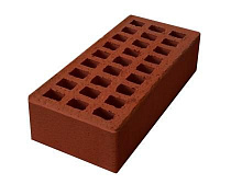 Кирпич керамический лицевой пустотелый одинарный "Красный" Ревда на сайте Стройсервис
