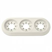 РЕТРО бежевый - крышка 3-местная СВЕТОПРИБОР на сайте Стройсервис
