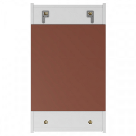 Шкаф-зеркало Норма 40 Айсберг DA1618HZ Домино (3)