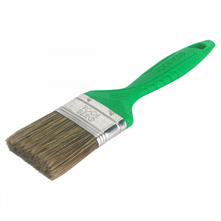 Кисть плоская "Текстура-стандарт" смеш.щетина, пласт.рукоятка 50мм на сайте Стройсервис
