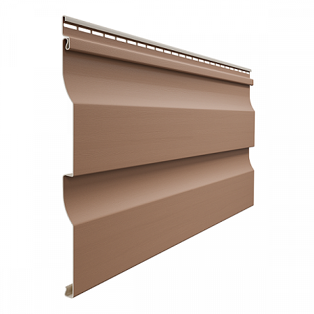 Сайдинг Деке PREMIUM  D4.5D Капучино Корабельный брус на сайте Стройсервис
