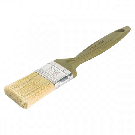 Кисть плоская "Микс-стандарт" смеш.щетина, пласт.рукоятка 38мм на сайте Стройсервис
