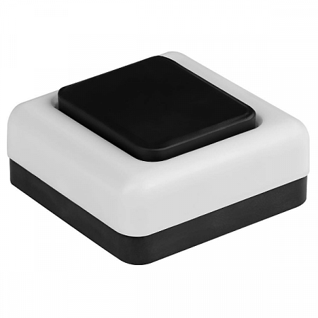 Кнопка звонка бел. корп. черн. кнопка  на сайте Стройсервис
