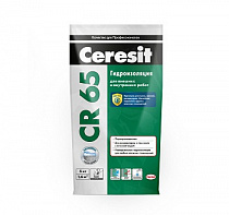 Гидроизоляционная смесь Ceresit СR-65 5кг (Церезит) на сайте Стройсервис
