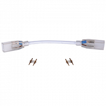 Ecola Коннектор 220V 14x7 гибкий соединитель лента-лента 2-х конт SCVN14ESB на сайте Стройсервис
